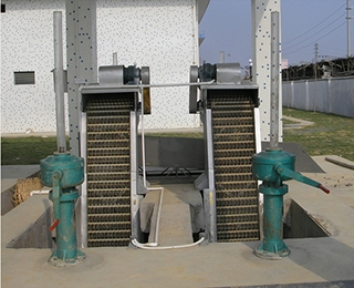 回轉(zhuǎn)式格柵除污機